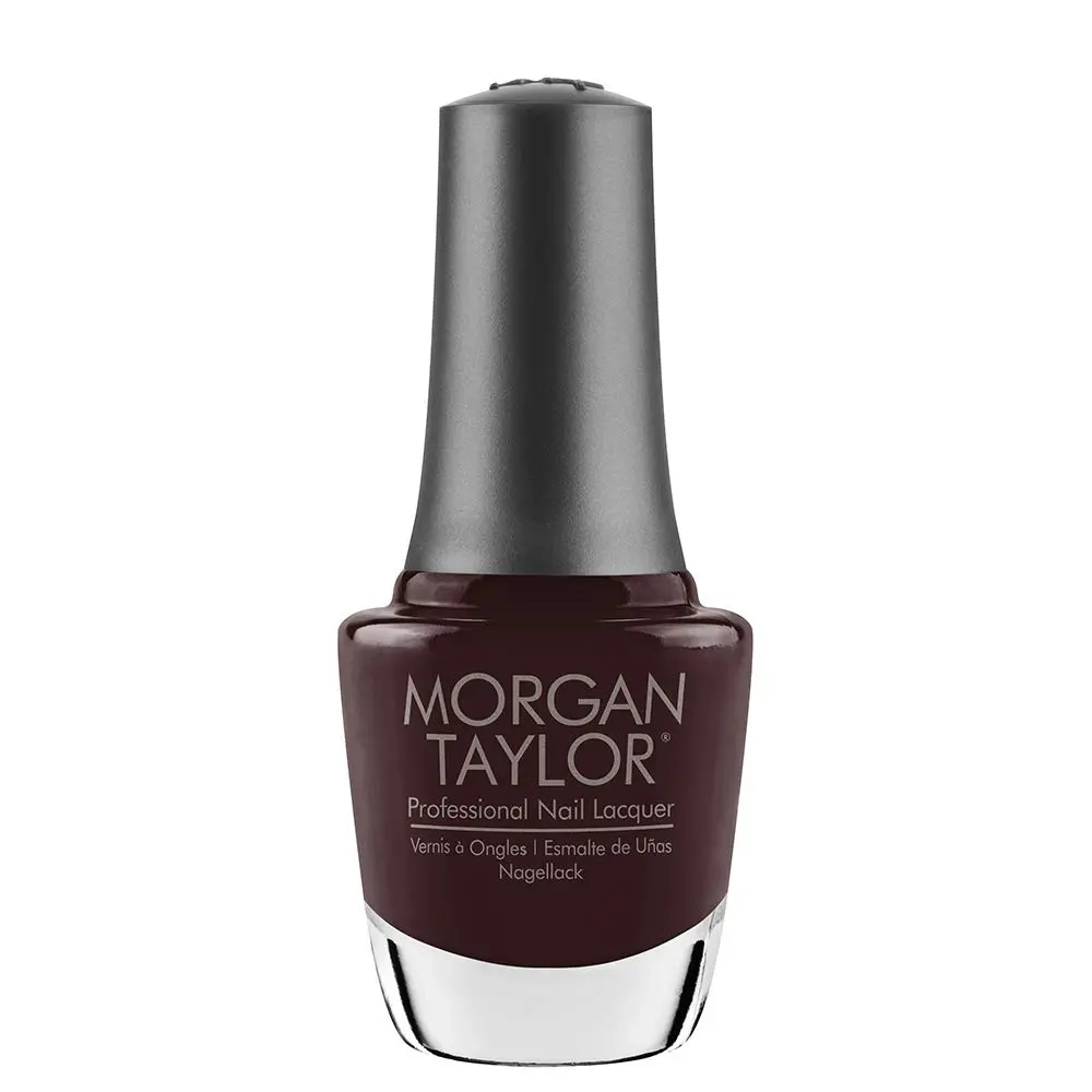 Morgan Taylor Lust At First Sight - Dusty Purple Creme, Professional Lacquer, Vibrant, Chip-Resistant, Fast-Drying, Long-Lasting, High-Shine, Perfect for Manicures & Pedicure, 15mL.