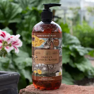 Indian Sandalwood Hand and Body Wash