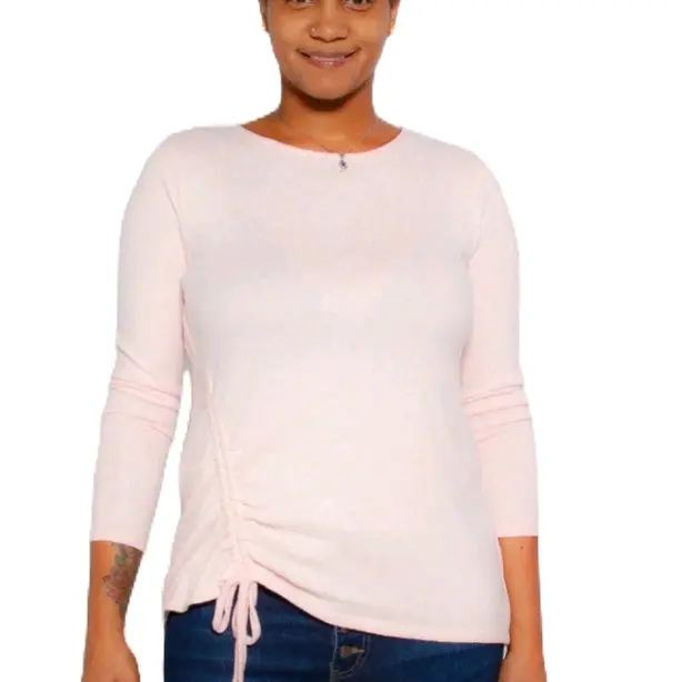 Sweater With Tie At The Side  (  Pink. )  Small - Medium - Large