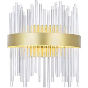 CWI Lighting Genevieve LED 12 inch Medallion Gold Wall Light 1063W12-169