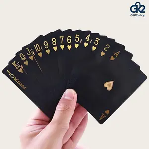 Waterproof PVC Playing Cards, 55-Card Deck with Various Patterns, Funny Card Game Set for Teens & Adults, Ideal for Parties & Outdoor Activities