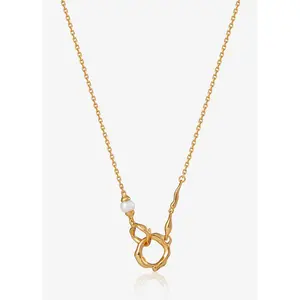 18K Gold Vermeil｜Maritime Medallion Necklace For Her, Perfect Everyday Necklace