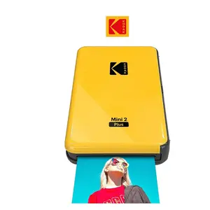 Kodak Mini 2 Plus Bluetooth Portable Photo Printer 2.1x3.4 inches Instant Prints Fingerprint Proof Waterproof for iPhone & Android