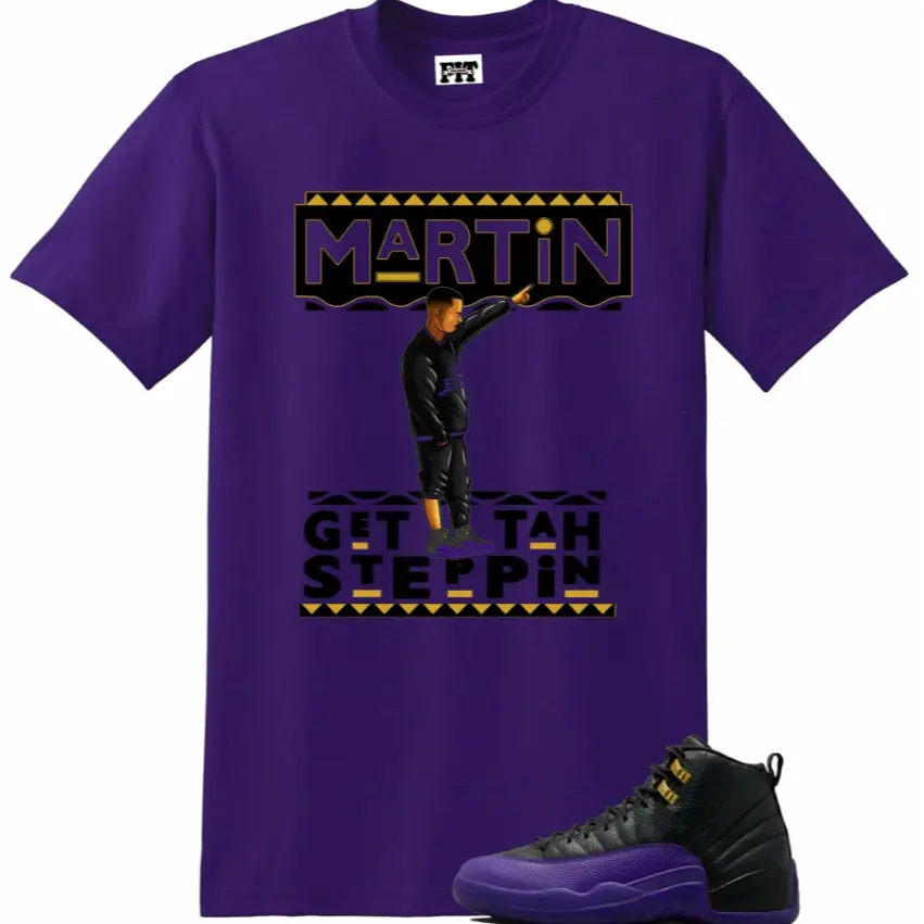 Unisex Shirt to match the Jordan 12 Field Purple, Martin Tees, 12 Field Purple Outfit, Trending Shirts, Top Tshirt