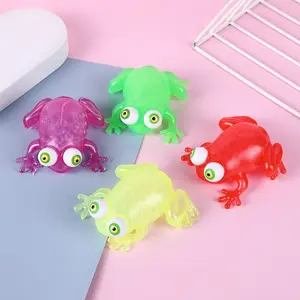 Creative Cartoon Stress Relief Toy, Large-Eyed Frog Squeeze and Squish Fun, Multi-Scene Use, Convenient Anxiety Release Gift