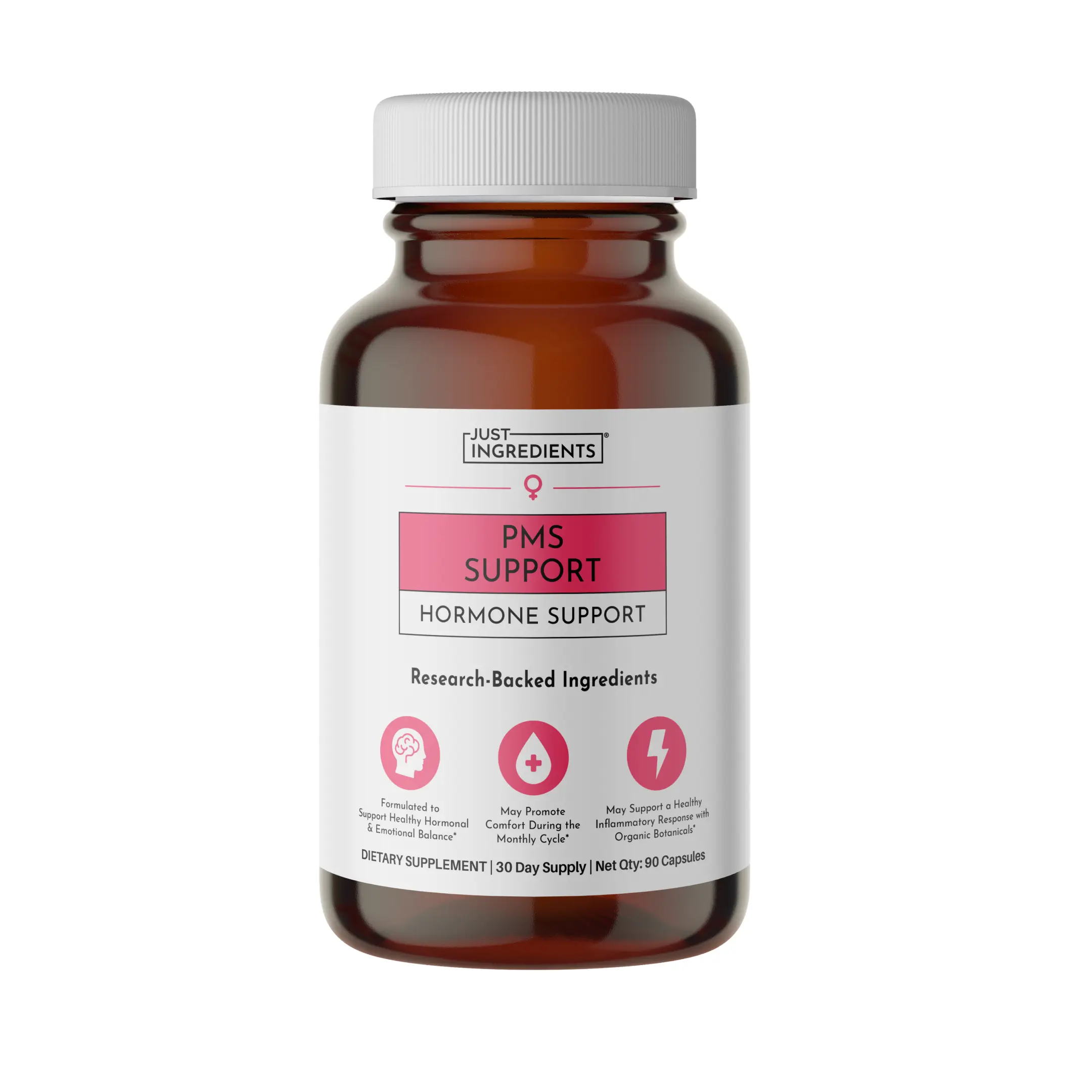Just Ingredients PMS Supports Supplement Just Ingredients PMS Supports Supplement
