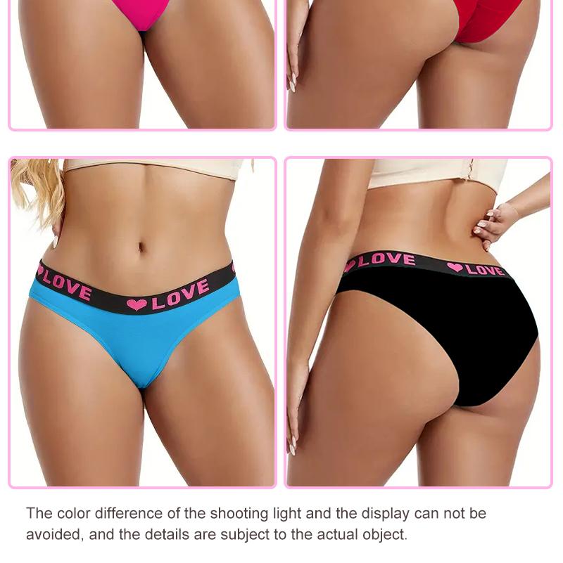 12 Pack High Rise Comfortable Casual Panties Set - Women's Plain Letter Tape Panties for Everyday Wear - Soft, Breathable, and Relaxing SpringStatements,Womenswear 12 Pack High Rise Comfortable Casual Panties Set - Women's Plain Letter Tape Panties for Everyday Wear - Soft, Breathable, and Relaxing SpringStatements,Womenswear