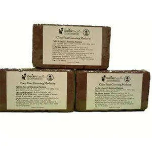 Natures Distributing  300 g Coco Peat Brick - Set of 3