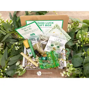 Good Luck Intention Crystal Gift Box - Luck Enhancement Spiritual Gift Set​