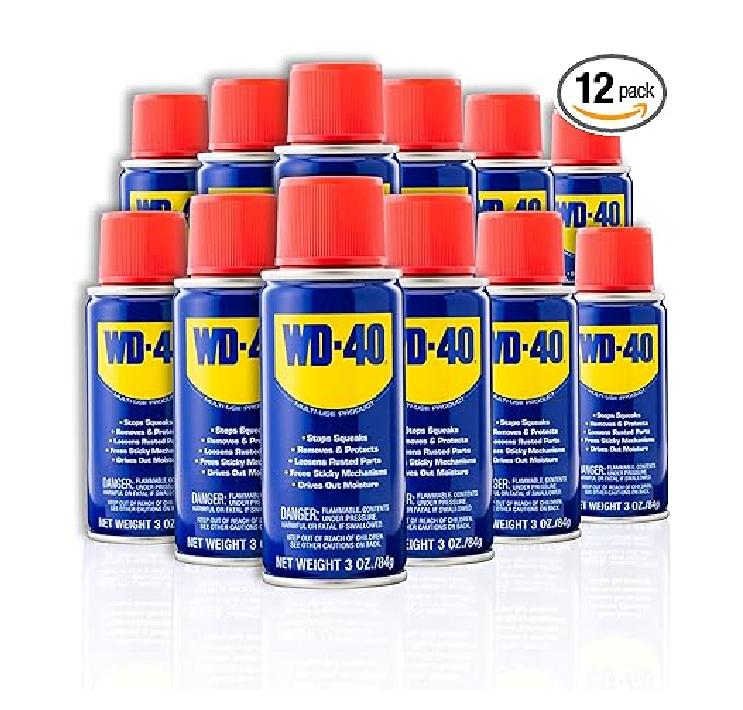 WD-40  Original Formula, Multi-Use Product, 2.75 OZ [Pack of 12]