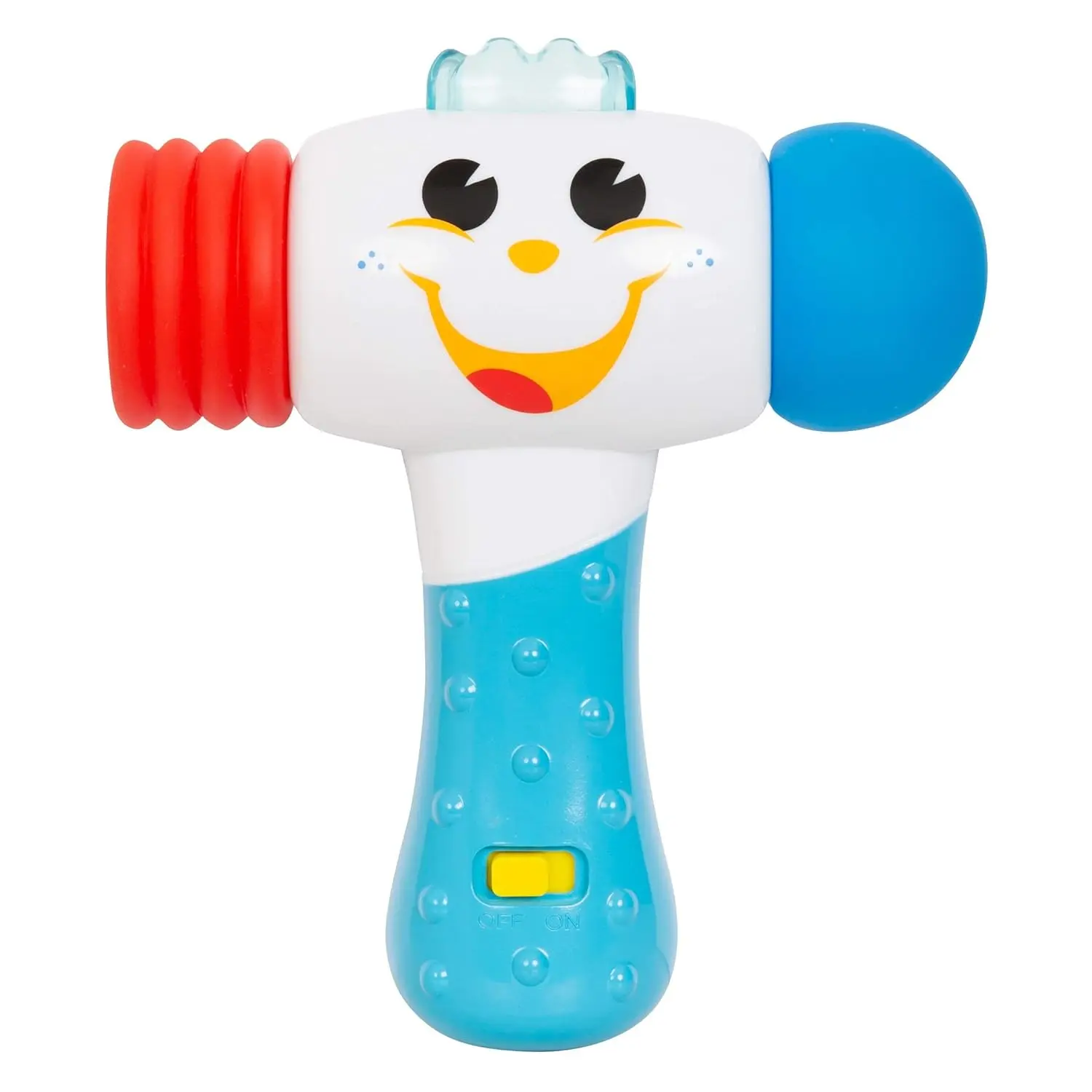 Happy Hammer Baby Grasping Toy – Reaching & Hammer Motor Skills Toy, Montessori Sensory Development Toy for Infants and Toddlers