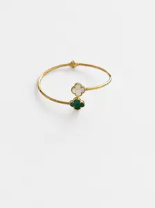 Trébol Bangle Bracelet