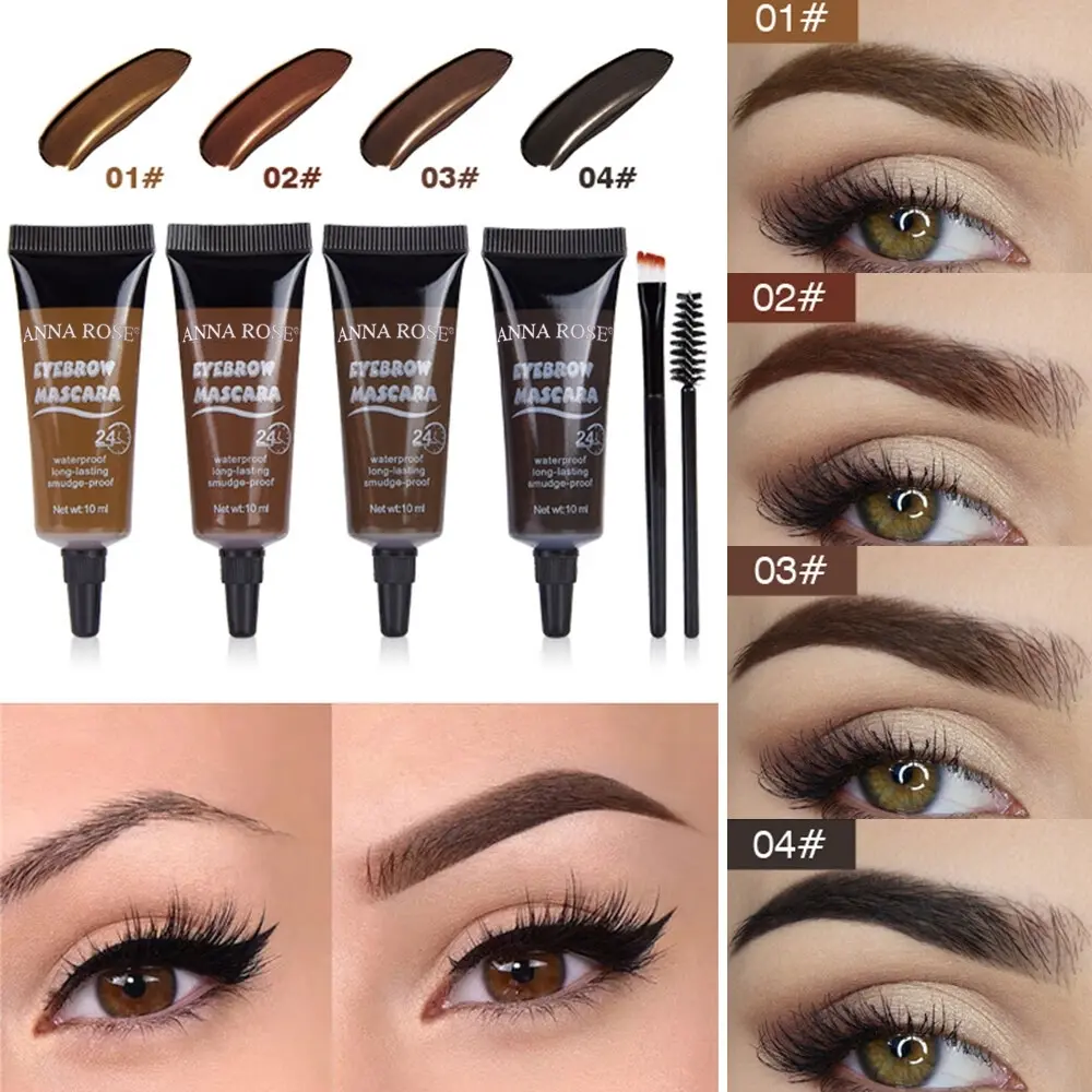 Professional Eyebrow Enhancer Cream, Eyebrow Makeup Products, Eyebrow Tinting Cream, Natural Liquid Dye Set, Long-Lasting Waterproof Brow Gel, Quick Dry Sweatproof, Daily Use, Eyebrow Tint Kit