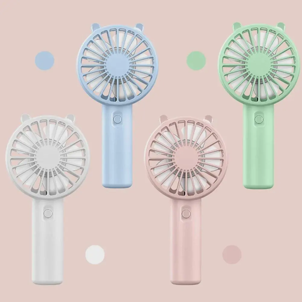 Portable Handheld Fan Small Cooling Fan USB Rechargeable