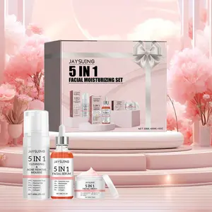 Winter Facial Moisturizing Set, Hydrating & Deeply Nourishing, Tightening Skin, Suitable for Women, Collagen Lift Kit, Cleansing Mousse + Serum + Cream