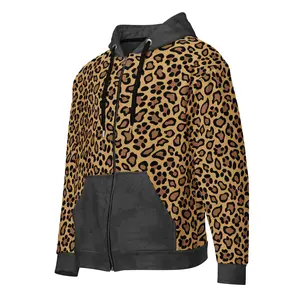 Leopard Zip Hoodie