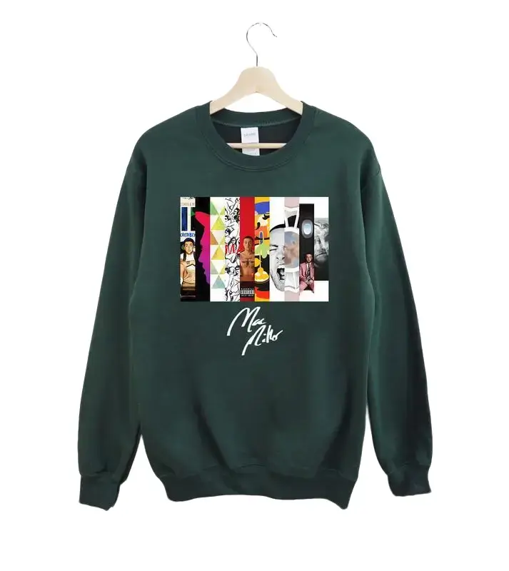 Mac Miller Best Signature Albums Sweatshirt, Hoodie, T-Shirt Classic Cotton Crewneck
