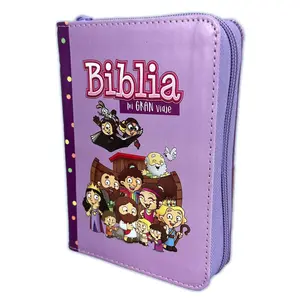 Bible in Spanish for Children Pocketsize Reina Valera 1960 Imitation Leather Lilac