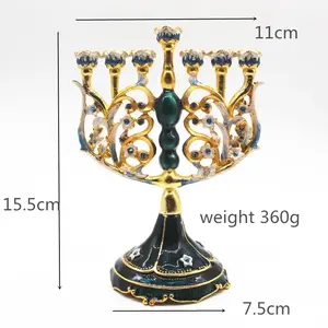 RELIGIOUS ACTIVITIES MENORAH CANDLE HOLDER