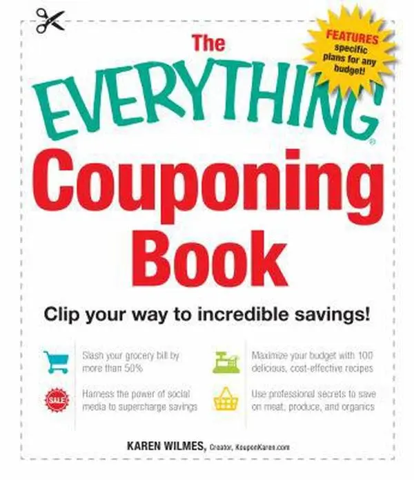 Used Modern The Everything Couponing Book - Clip Your Way to Savings by Karen Wilmes (Paperback, English, 1.28 lbs) - Useful Money Savvy Deals Office Stationery, School & Educational Supplies