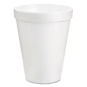 DCC  8 oz Drink Foam Cups, White - 25 per Pack