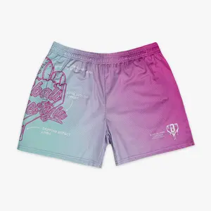OG Ice Cream Design Shorts - Light Blue