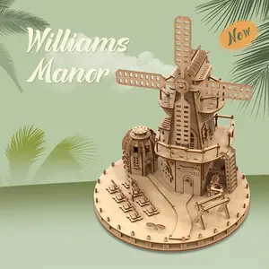 Fashion Simple Williams Manor Shape Puzzle Toys