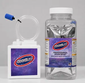 OdorBlitz Bomb - Ultimate Home Odor Eliminator with Chlorine Dioxide Technology for Smoke Cigarette Urine Mildew Pet Vomit Food Sweat Chemical Smells