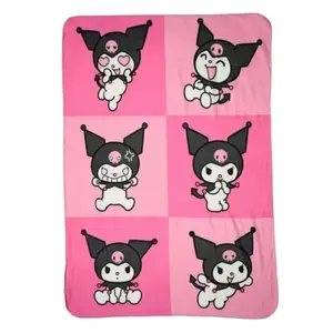 Sanrio Kuromi 45 x 60 Inch Fleece Throw Blanket