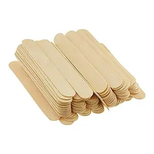 Professional Waxing Sticks 500 Count, 6 Inch Premium Wooden Applicators, Large Wax Spatulas for Hair Removal, Body Face Bikini Eyebrow Wax, Salon Beauty Supplies, Non Sterile Disposable Wax Sticks