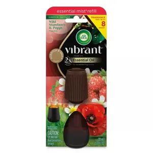 Vibrant Essential Mist Refill - Wild Strawberry & Poppy - 0.67 fl oz