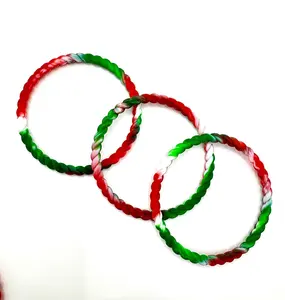 Women’s Braided Silicone Bracelet - Stackable
