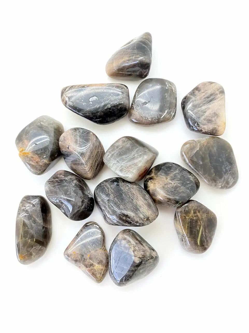 Black Moonstone Tumblestone Plus