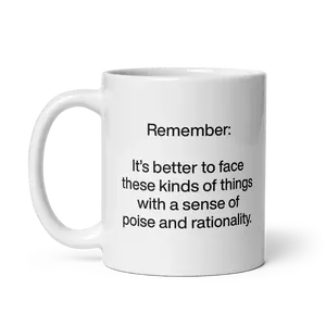 Poise & Rationality Mug