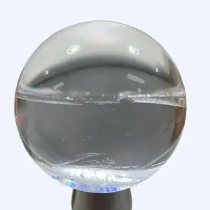 Clear quartz sphere