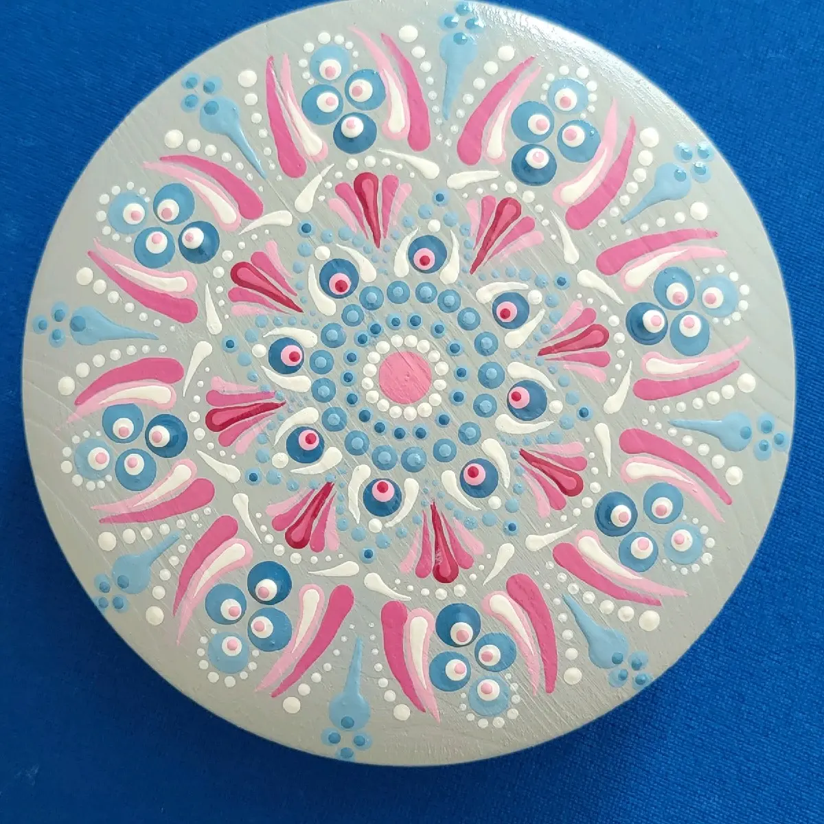 Beautiful Hand Painted Jewelry Box Decorative Box Bedroom Decor Gift Flower Personalize Your Jewelry Box
