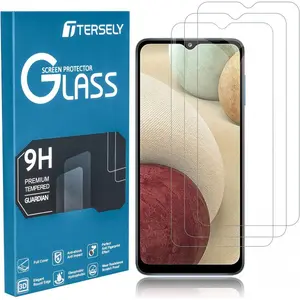 T Tersely [3-Pack] Screen Protector for Samsung Galaxy A13 (5g) / A12 Half Screen Tempered Glass Protector, Durable Phone Film for Enhanced Protection Smartphone Shockproof