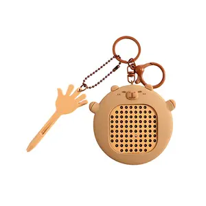 Magnetic Doodle Keychain - Creative Panda Charm, Cartoon Fidget Gift, Stylish Desk Accessory