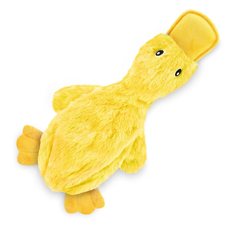 Crinkle Duck Stuffless Dog Toy