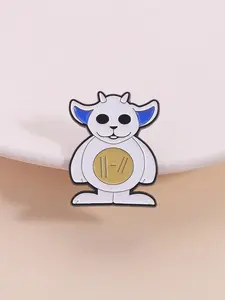 21 Pilots Ned Pin Badge, Cute Mascot Collectible for Music Fans, Concert Merchandise Gift for Enthusiasts