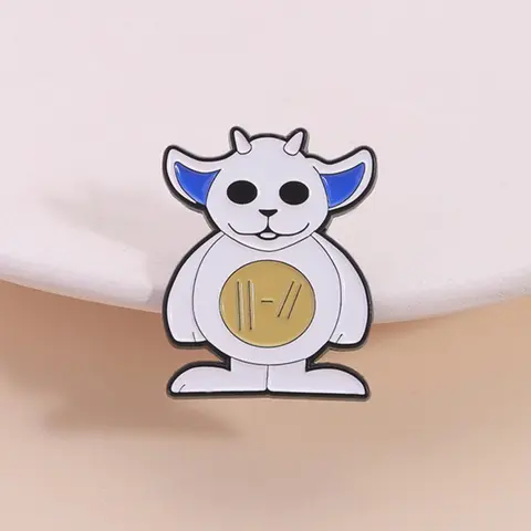 21 Pilots Ned Pin Badge, Cute Mascot Collectible Pins for Music Fans, Concert Merchandise Gift for Enthusiasts, Fashion Accessory, Alloy Brooch Pin