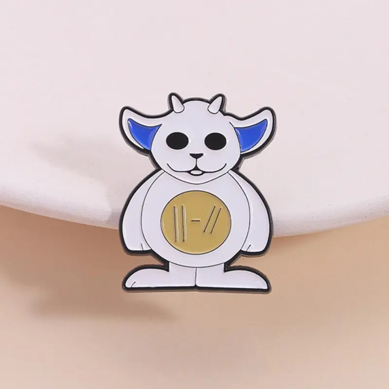 21 Pilots Ned Pin Badge, Cute Mascot Collectible Pins for Music Fans, Concert Merchandise Gift for Enthusiasts, Fashion Accessory, Alloy Brooch Pin