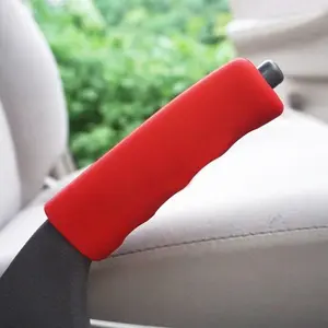 Universal Car Handbrake Cover Silicone Anti-slip Durable Handbrake Sleeve Protective Case Car Interior Accessory Auto Accessories Decorations