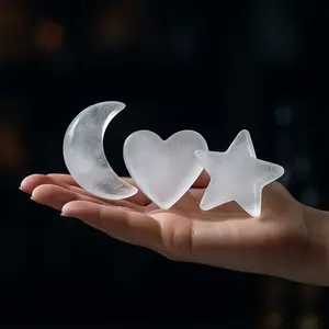 Moon, Star & Heart Shapes Reusable Ice Cube Mold Silicone