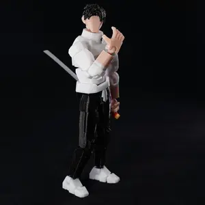 3D Printed Jujutsu Kaisen Ryomen Sukuna Anime Multi-Jointed Shapeshift Toys Action Figures Mannequin Model Ornaments Gifts