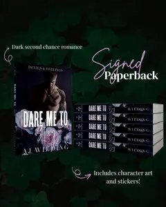 Dare Me to Stay - Signed paperback - Dark romance