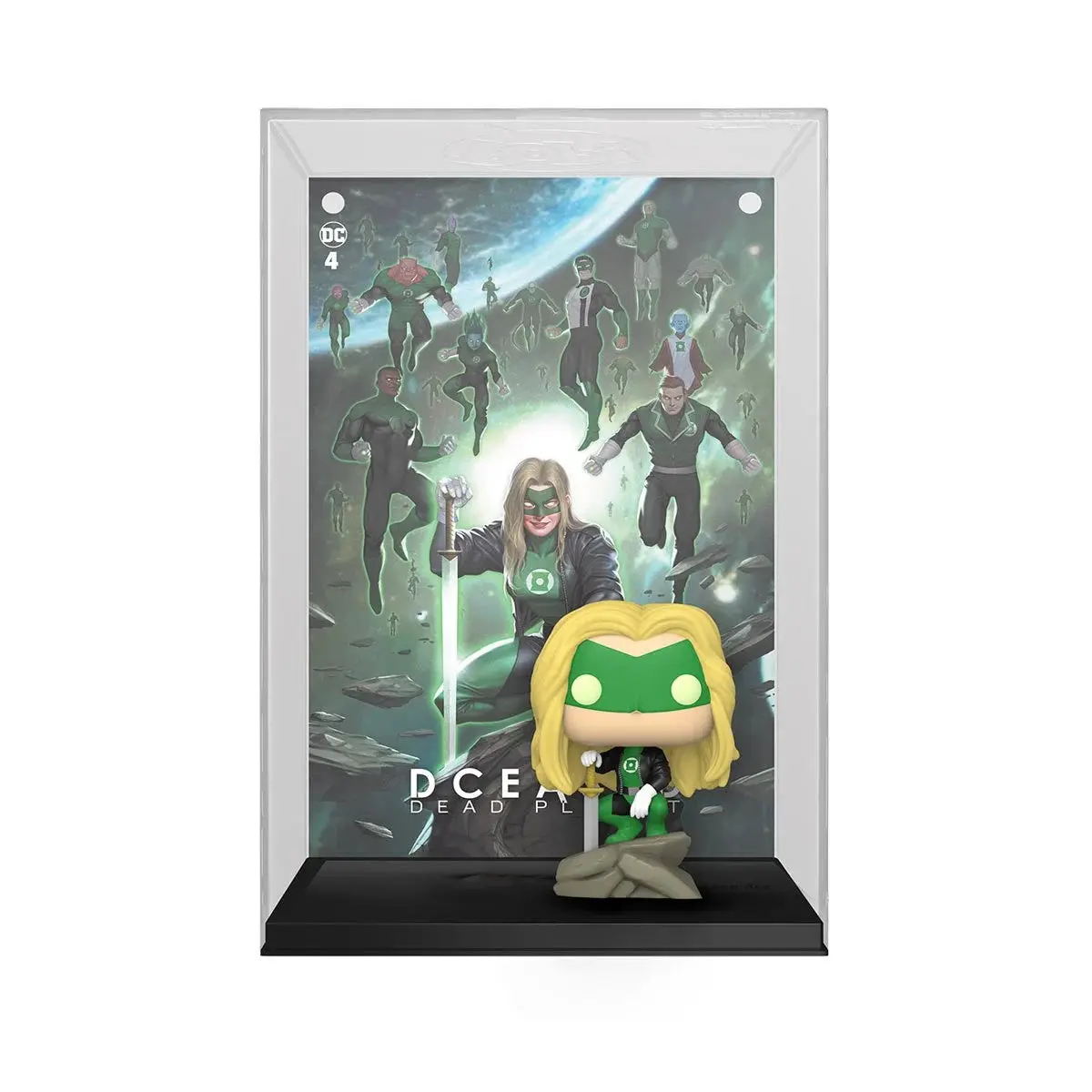 Green Lantern DCeased Pop! Comic Cover Figure with Case Collectible