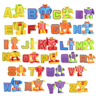 Alphabet Robots Toys for Kids, ABC Learning Toys, Alphabots, Letters, Toddlers Education Toy, Carnival Prizes, Treasure Box and Prize for Classroom, Birthday Gift for Kids