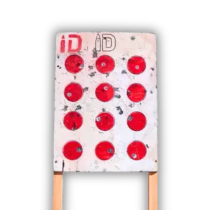 Infinity Target Circle Drill Self-Healing Target Sheet, Reusable up to 7000+ Rounds