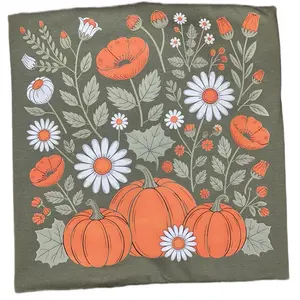 Fall Pumpkin Patch  Casual Top Womenswear Everyday Tshirt